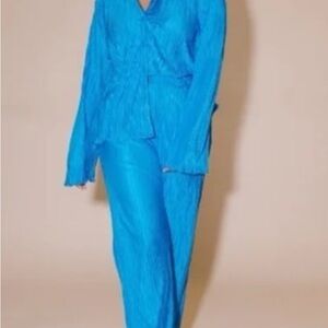 Dressed in Lala Medium Plisse Set NWT